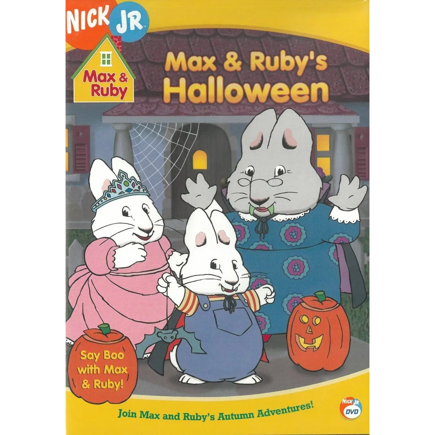Max And Ruby's Halloween Movie DVD - 2013 Edition, Single Disc, Digital Video, English Language, No Age Restriction, No Warning Applicable, Paramount Home Entertainment, Animation