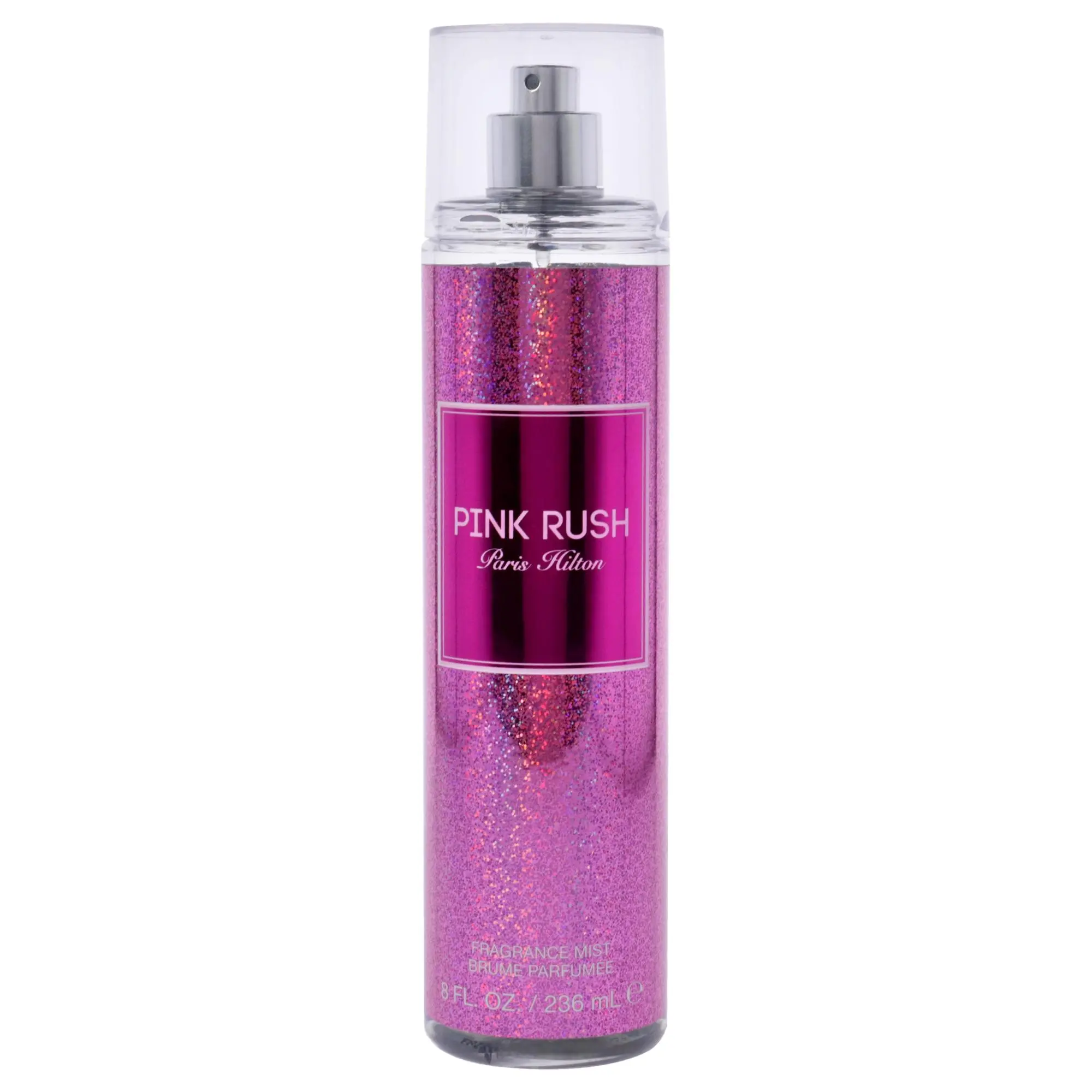 Pink Rush by Paris Hilton - Women's Glamour 8oz Fragrance Mist, Easy-to-Use Unisex Spray