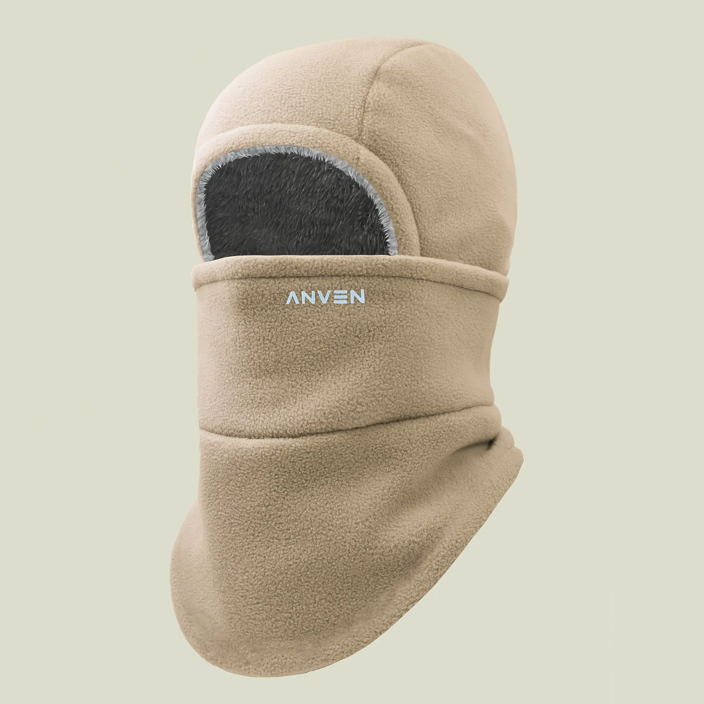1pc Heavy-Duty Winter Thermal Balaclava Mask with & Full Face/Neck Coverage - Adjustable Half-Face/Full-Face Shield for Skiing, Cycling, Snow Sports - Unisex Cold Weather Gear for Men & Women (Grey)