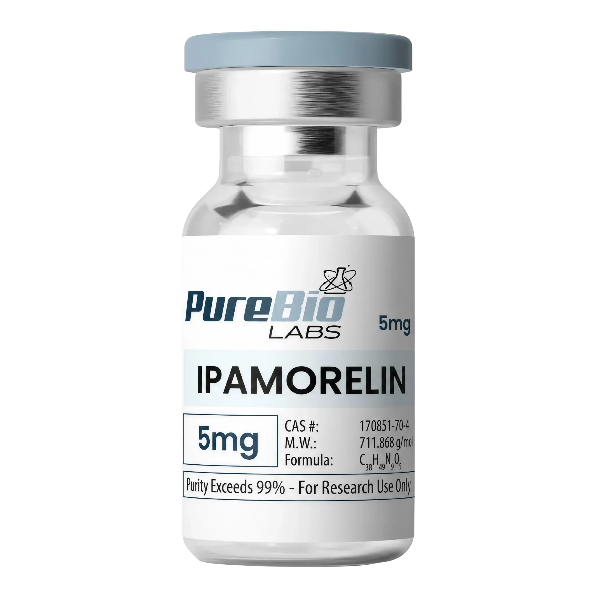 Ipamorelin Vial, 5mg - Laboratory-Grade Research Supply for Research & Laboratory Applications