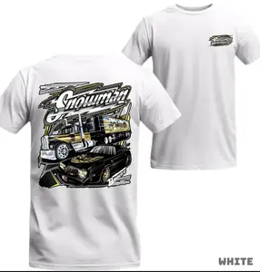 🚀 Smokey And The Bandit Snowman Graphic Tee – Cozy 100% Cotton Pullover, Colorful Screen Print, Unisex Trendy Movie Fan Gift For Him White Tee Funny T Shirttiktok Shop Deals Tiktok Shop