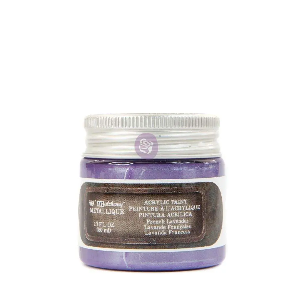 Art Alchemy- Metallique Acrylic Paint - French Lavender Collection 1.7 fl.oz (50ml)