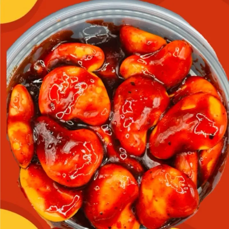 Mango gummies gomita de mango, rellena de chile