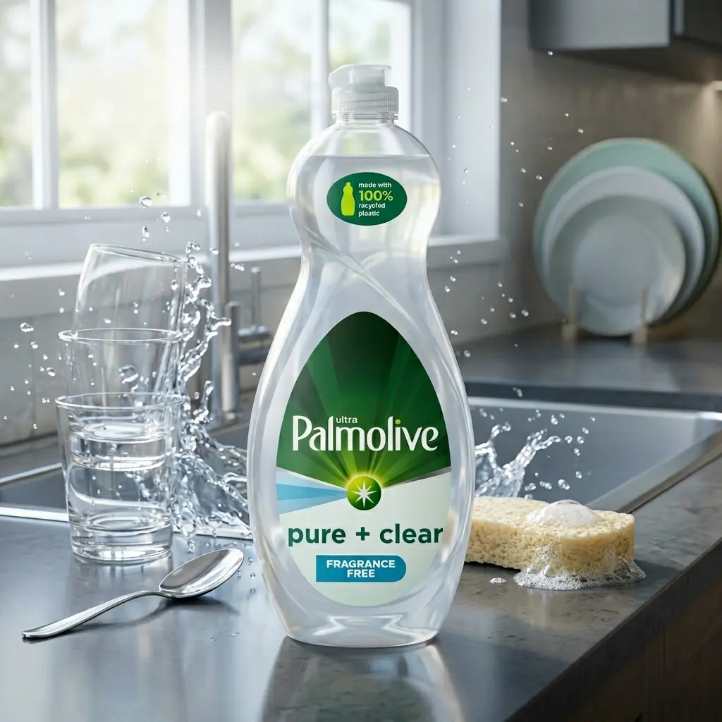 Ultra Dishwashing Liquid Dish Soap, Gentle Fragrance Free Cleaning, 32.5 fl oz