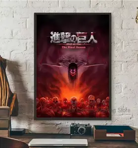 [Sale off up to 65%][Free Ship][No Frame] Anime Inspired Canvas Poster, Manga Style Wall Art for Bedroom Decor