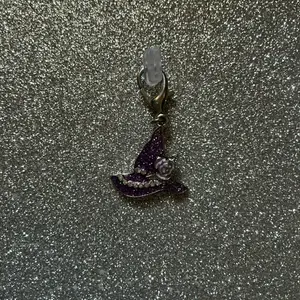 USB-C Dust Plug with Enchanted Witch Hat Charm