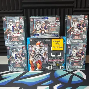 NFL PYT BREAK #108 - (1) 2025 Panini Photogenic Hobby and (5) 2025 Topps Chrome Value Boxes