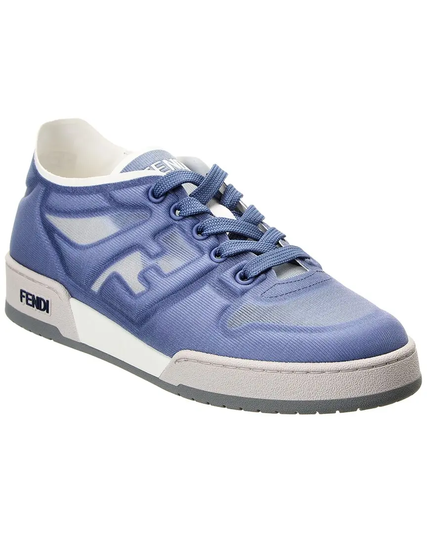 FENDI Match Suede & Mesh Sneaker