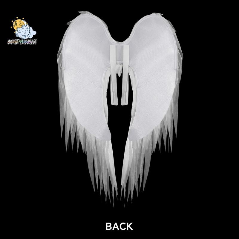 Adult Angel Wing Lightweight Feather Angel Wings and Halo Headband Cosplay Costumes Props for Party Accessories