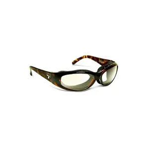7eye  Chubasco Sharp View Clear Sunglasses- Dark Tortoise - Small & Large
