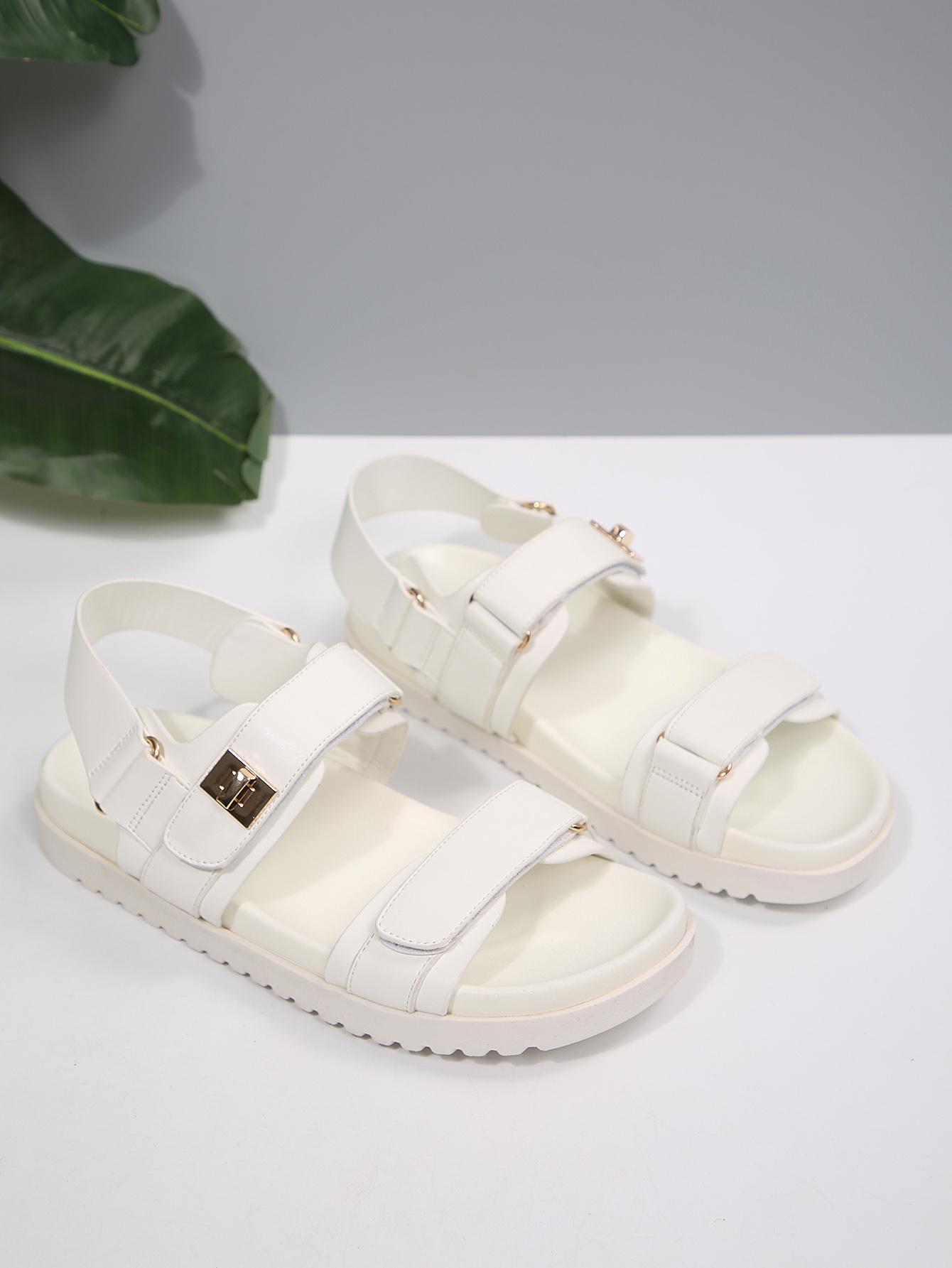 Women's Buckle-Fastened Sandals Perfect Gift  Girl Summer Walking Shoes