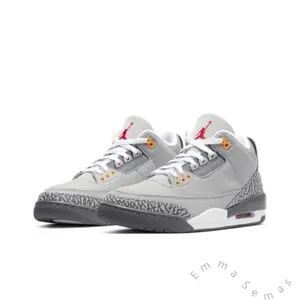 Retro Cool Gray unisex stylish classic versatile comfortable and durable casual basketball shoes