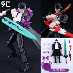 9L3D Printed Invincible Boy Invincible Mark 1.0 Version Titan13 T13 Dummy13 Multi-Jointed Movable Action Figure Collectible Toys