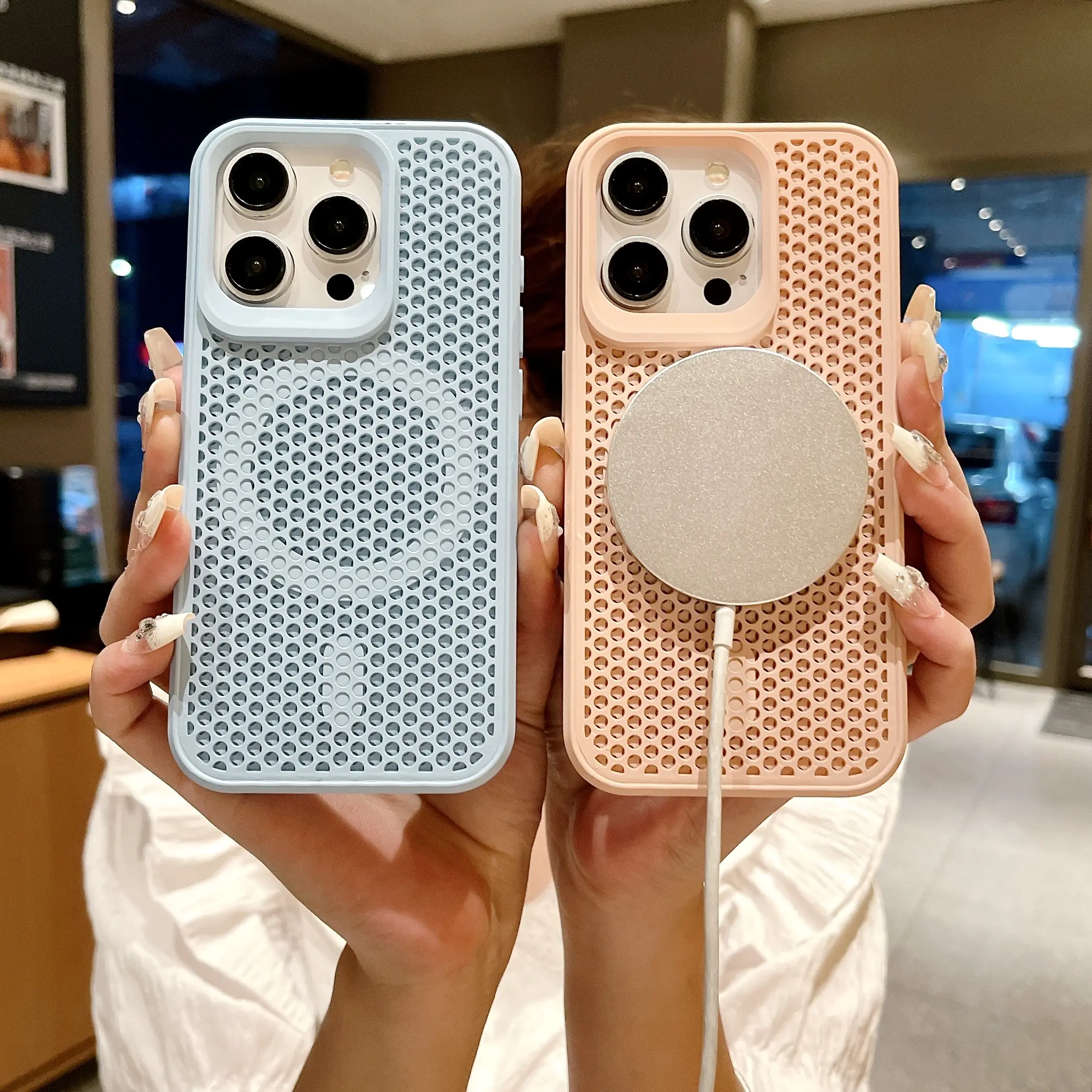 Heat Dissipation Mesh For Magsafe Case For iPhone