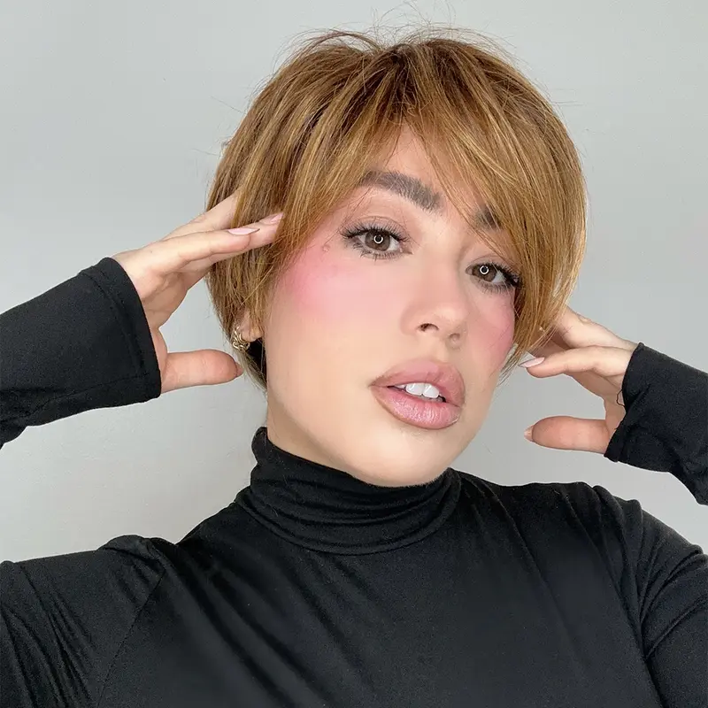 Take It Short Wig | Hairdo Wigs | Tru2Life Heat-Friendly | Modern Boy Cut | Face-Framing | Tapered Nape | Active Lifestyle | No Dye No Damage