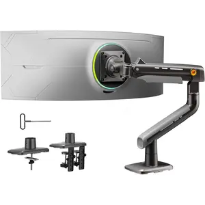 Gaming -Arm for Flat/Ultrawide/Curved Monitors 27'' to 50 inch, Heavy Duty Mount Load up to 18 kg, VESA 75/100 mm -Mount A5
