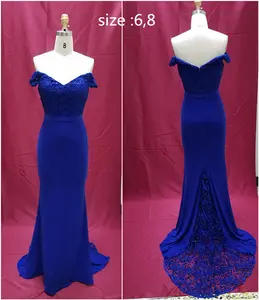 Off the shoulder evening dresses from dress Designer Darius