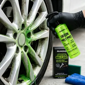 Iron Remover Spray 150ml Rapid Brake Dust Dissolver & Wheel Cleaner Watch Rust Melt Away Safe For Paint & All Rim Finishes