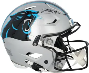 Bryce Young Carolina Panthers Autographed Riddell Speed Flex Authentic Helmet - Fanatics Authentic Certified