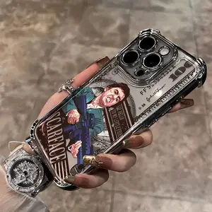 Popular Classic Movie Cool Money S-ScarfaceS Creative Phone Case Suitable for iPhone 17 16 15 14 13 12 11 Pro Max Plus Air Cellphone Smartphone Shockproof Cover Protection Protective Casing Protector
