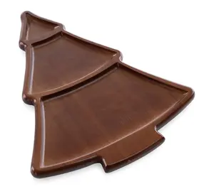 Toscana Christmas Tree Sectioned Serving Board Tray