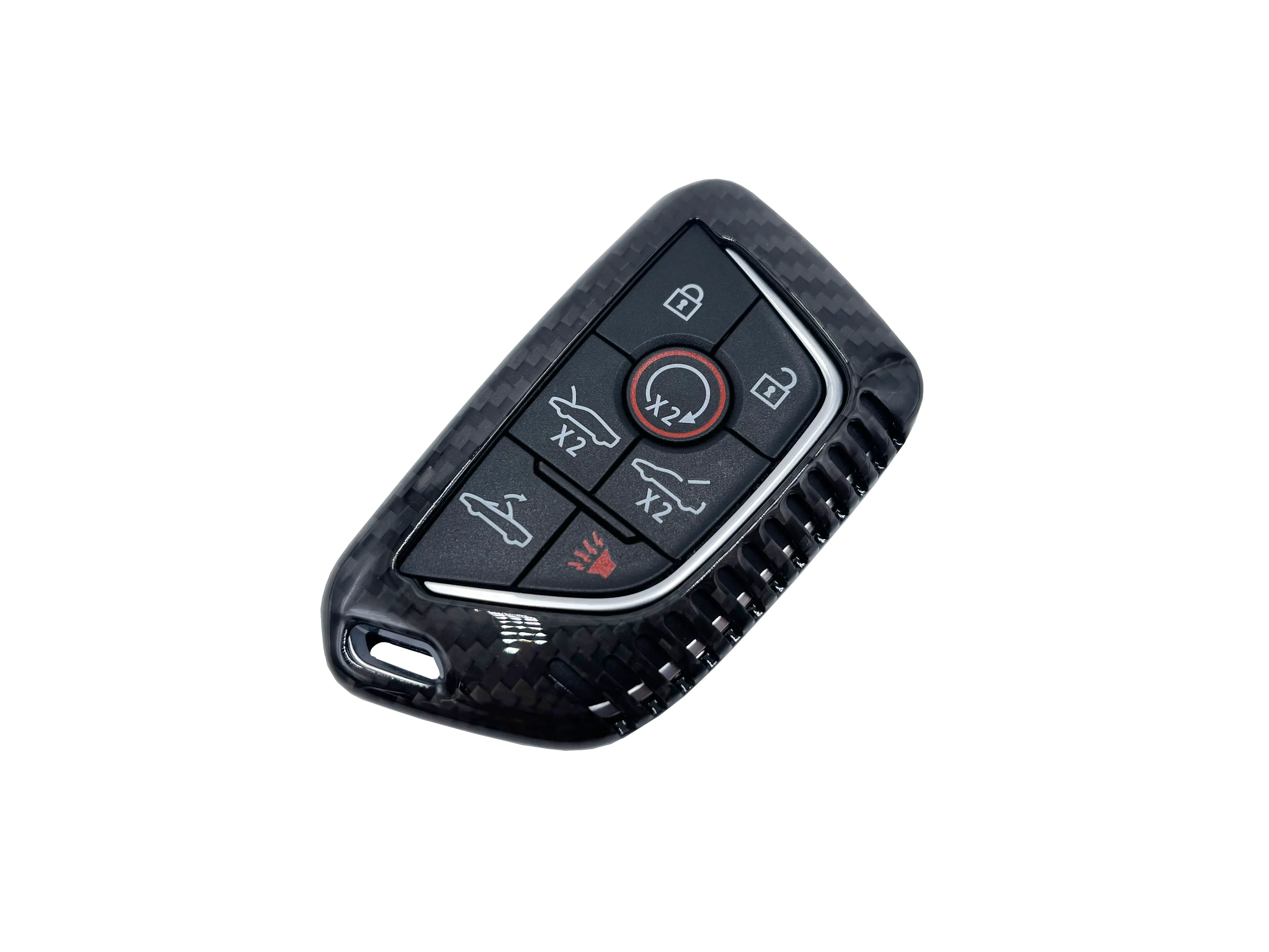 Genuine Carbon Fiber Key Case for Corvette C8 Stingray 1LT 2LT 3LT GT1 GT2 & Competition Sport Models