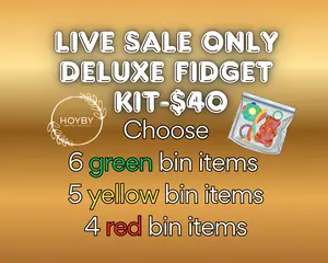Build Your Own Fidget Kit Deluxe Live