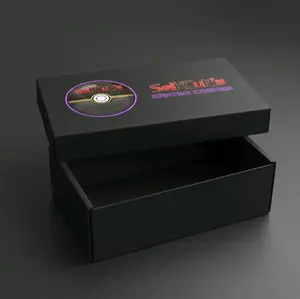 SelKCuN's Valued Order W/ Selected Product - Premium Black Gift Box with Logo Design for Special Occasions