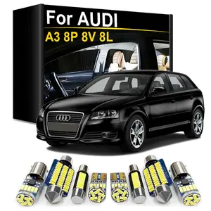 2026 New Interior LED Light Bulbs Kit For Audi A3 S3 8P 8V 8L 1996- 2004 2005 2006 2007 2008 2009 2010 2011 2012 2013 2014 2015 -2022