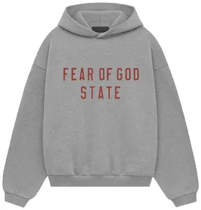 Fear of God Essentials Fleece Hoodie 'Dark Heather'