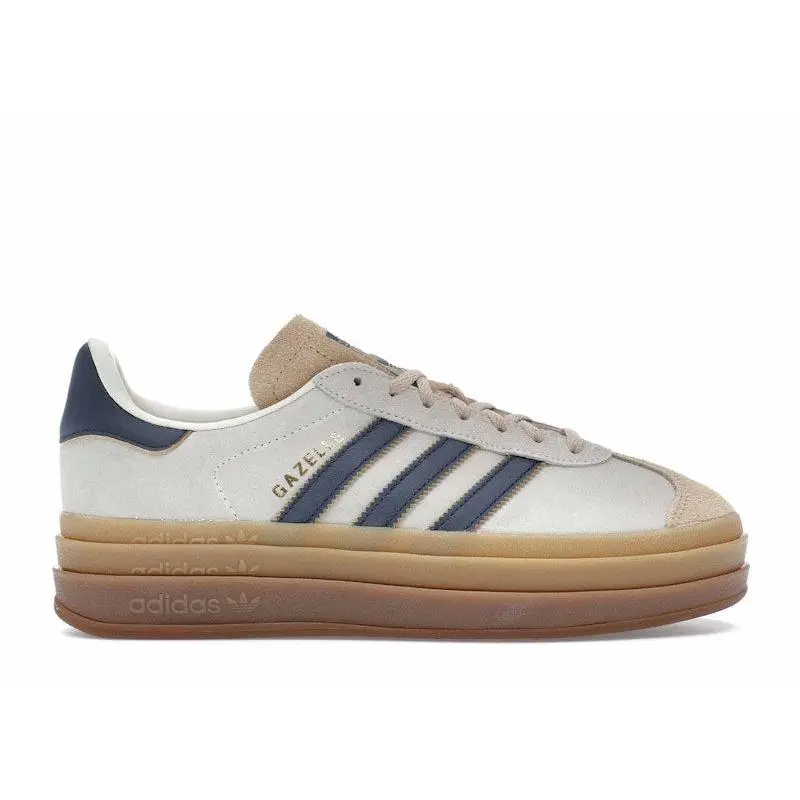 adidas Women's Gazelle Bold Cream Night Indigo, from StockX adidas Women's Gazelle Bold Cream Night Indigo, from StockX