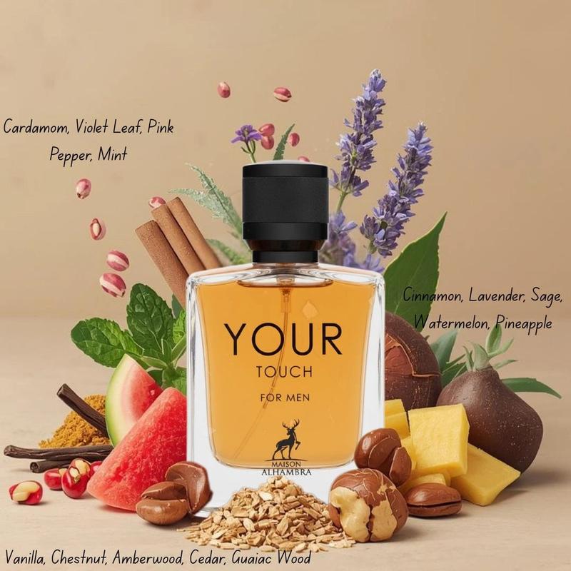 Your Touch Eau de Parfum Spray 100ml (3.4 oz) by Maison Alhambra