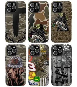 Premium Tough iPhone Case for Men & Women, Hunting Camouflage, Outdoor Adventure, Monster Energy, Off-Road Trucks, Dogs, Ducks, Ford, Chevy, Outdoor Sports, Rugged Protective Phone Cover, Gift