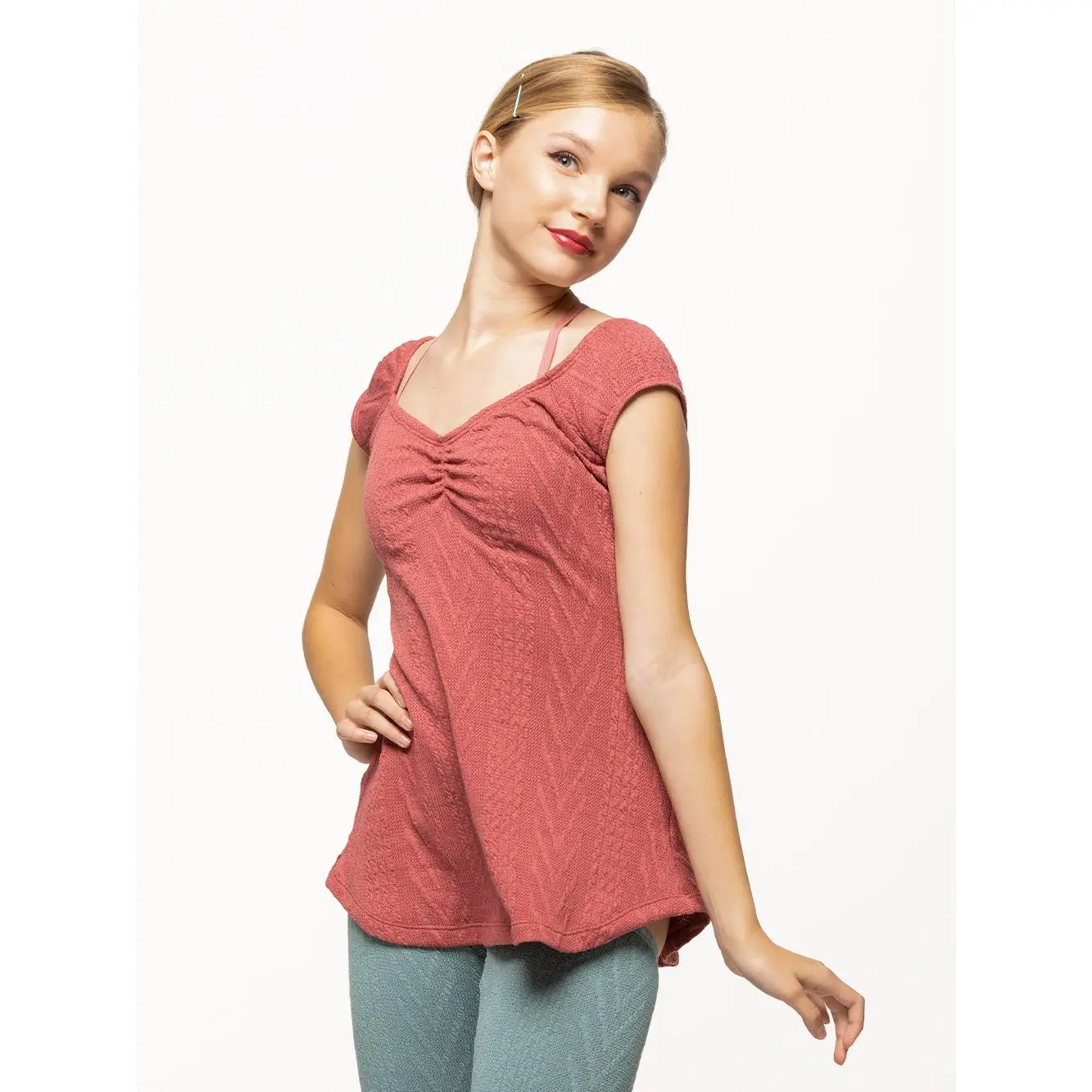 Simone Dress Knit Cinnamon RTW