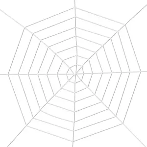 Spider Webs Halloween Decorations Outdoor, 10.5ft 7 Coils White Fake Spider Web, Scary Haunted House Outdoor Wall Decor for Halloween Party Hanging Decorations