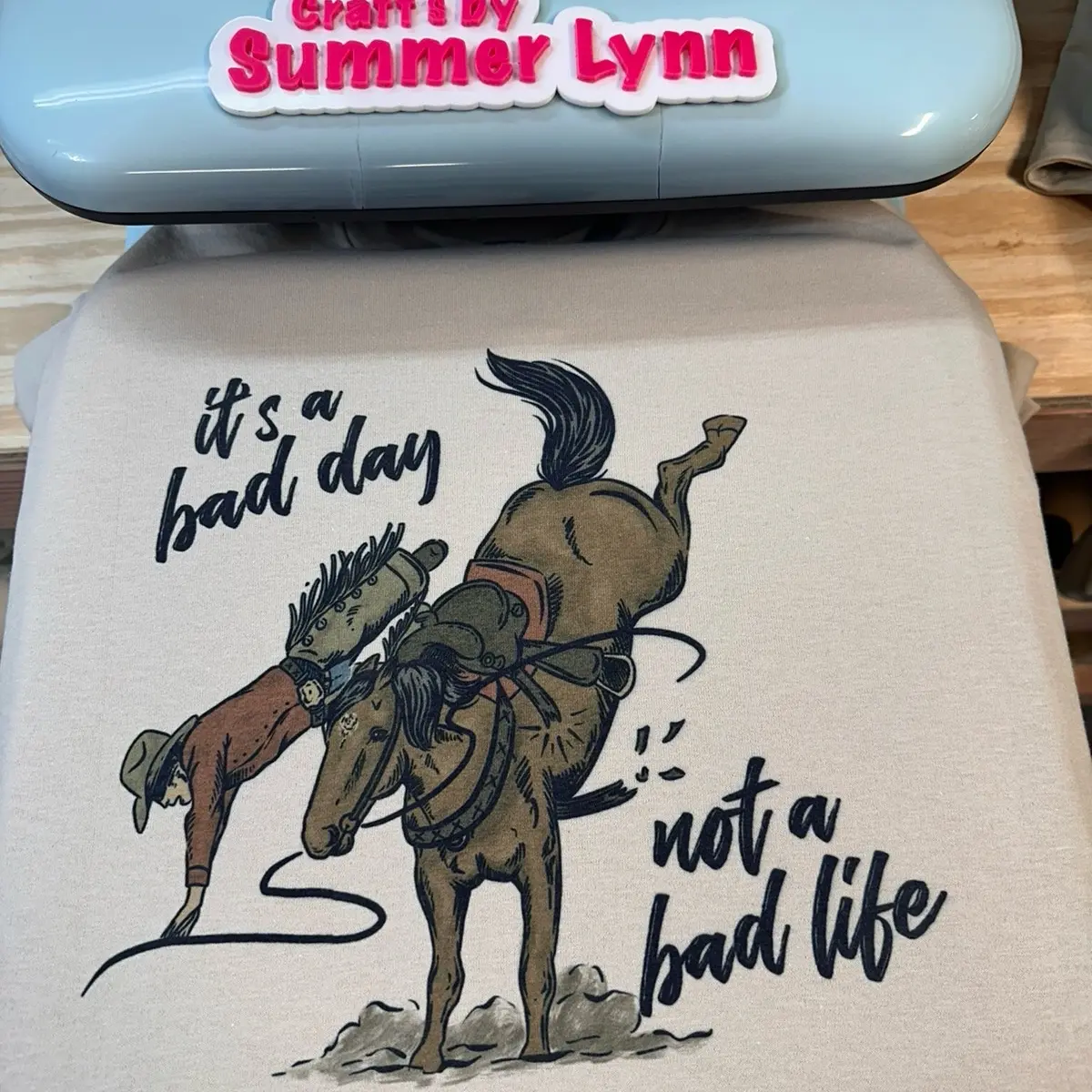 It’s a bad day not a bad life tshirt