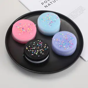 Ultra-Soft Dopamine Cookie Stress Relief Toy, Kawaii Squishies, Squeeze Fun Bag, Perfect for Reducing Anxiety & Relaxing, Ideal Gift for All Ages