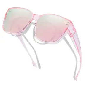 FitOver Sunglasses Over Prescription Glasses for Women Men Polarized Fit Over Shade with UV Protection SG3092