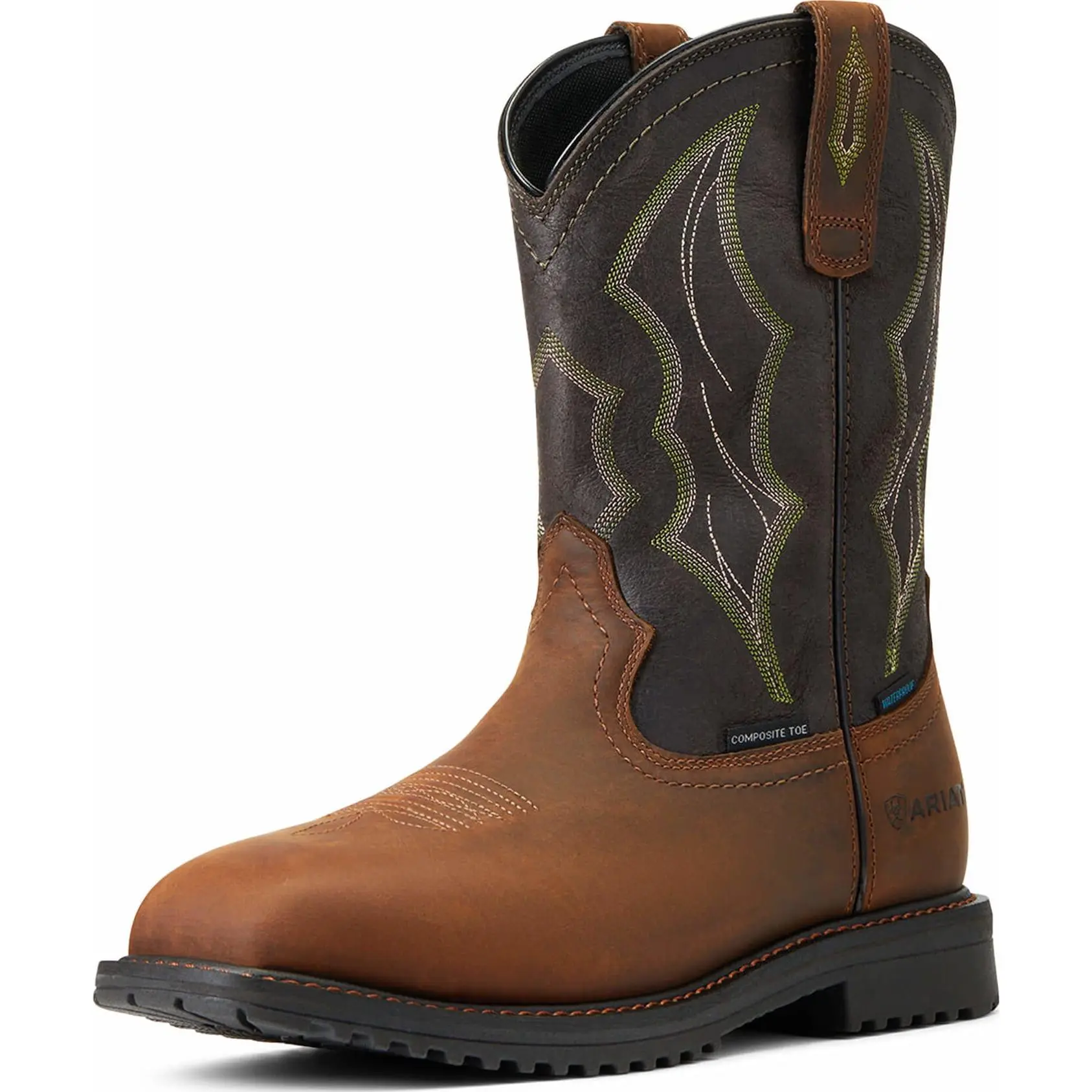 ARIAT Men's Rigtek Western Waterproof Footwear, Men's Western Boot, Durable Men's Shoe 10034156, Weight