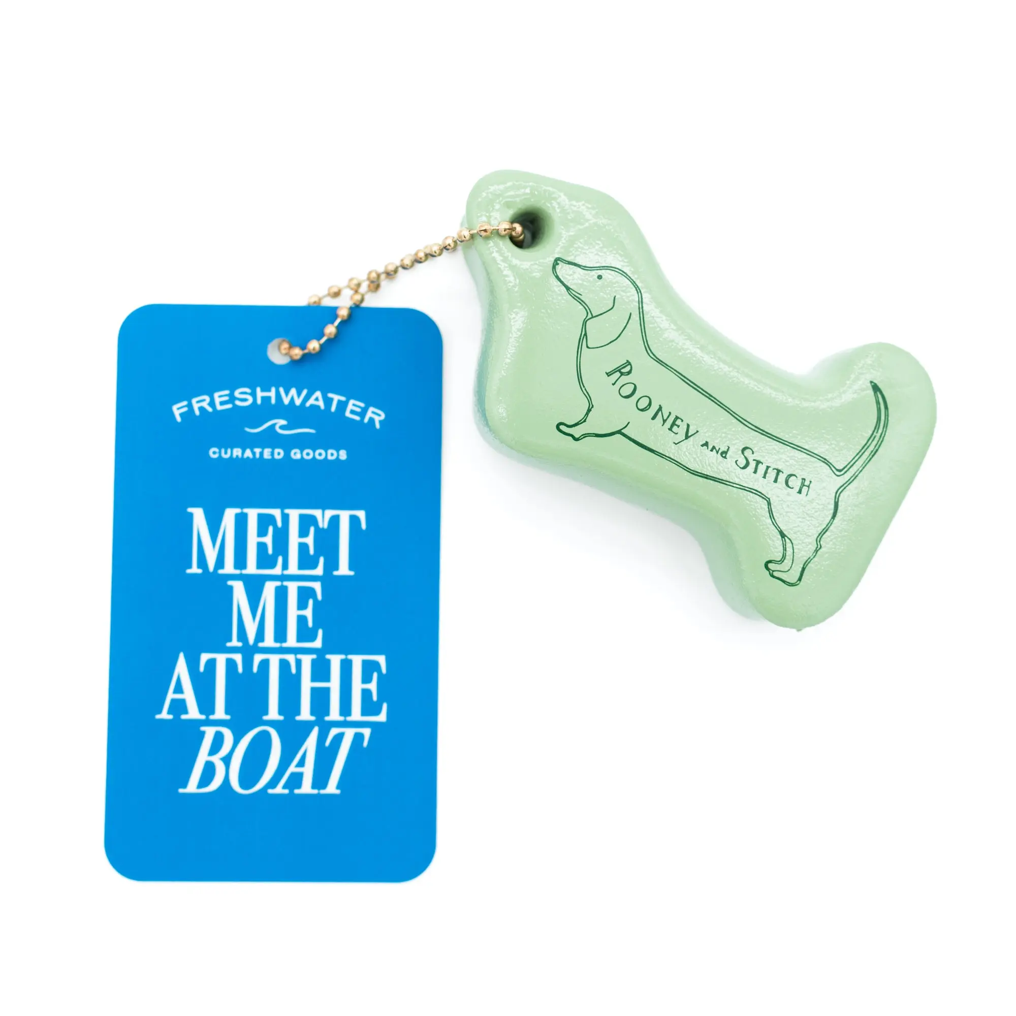 R&S Doxie Floatie Keychain
