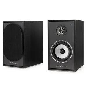Triangle HIFI Borea BR02 Bookshelf Speaker Pair - Black Ash