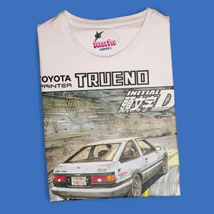 Anime Japanese Vintage Graphic Tee, Initial D TRUENO Tshirt, Initial D Shirt, Manga Anime Shirt, Unisex Cotton T-Shirt, Anime Clothing, Trendy T-Shirt, Gift T-Shirt Top Menswear Womenswear Streetwear