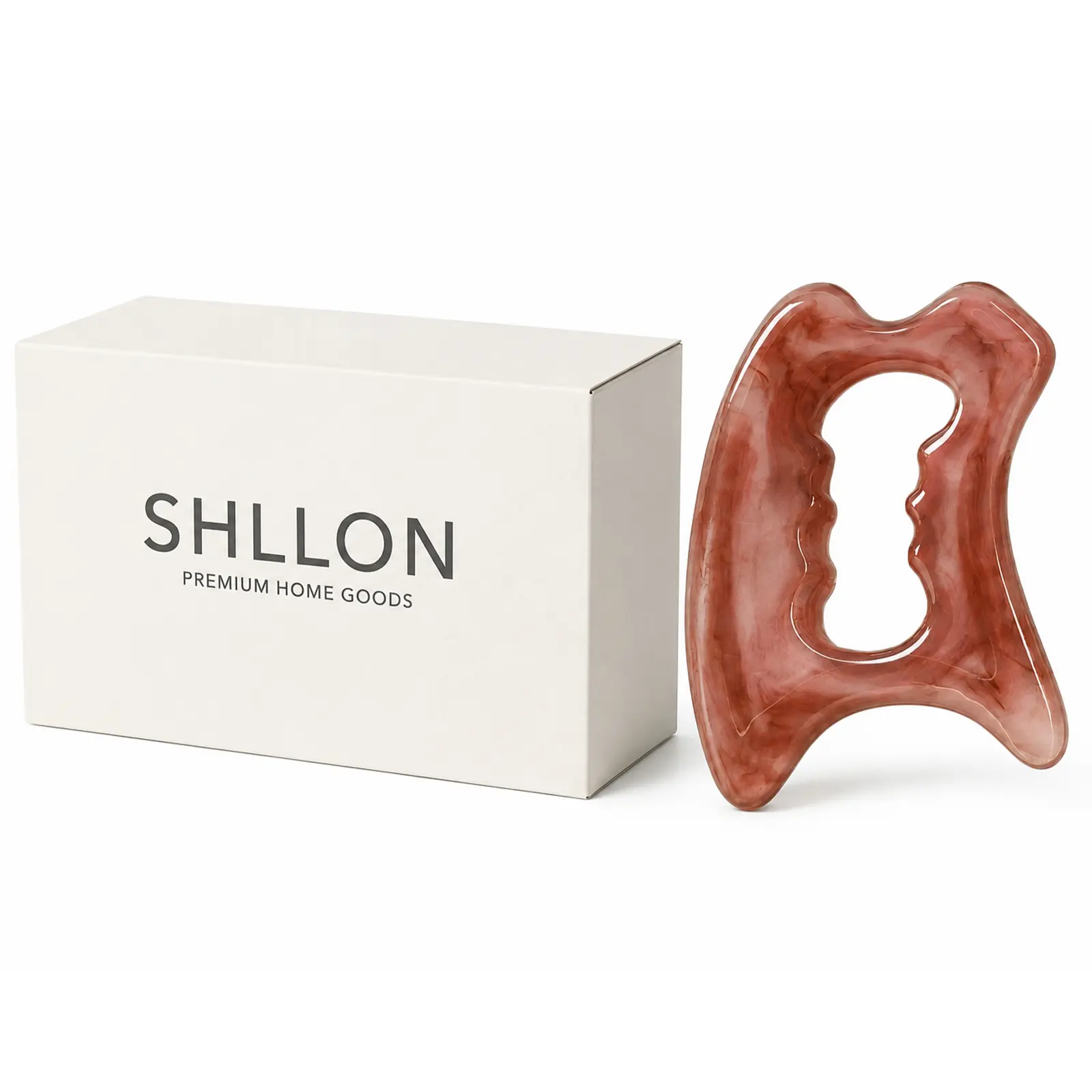 Ergonomic Body Sculpting Tool | Non-Slip Resin Massage Board for Face & Body | Aesthetic Self-Care Ritual Tool