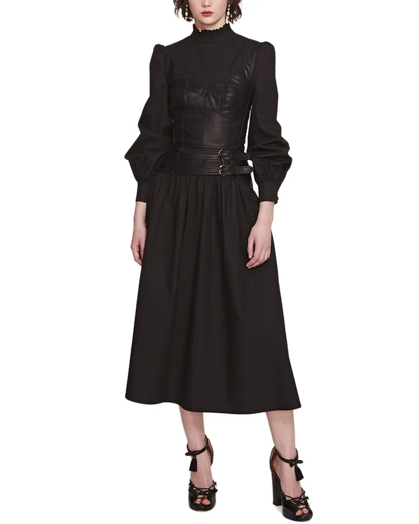 Marchesa Notte Midi Dress