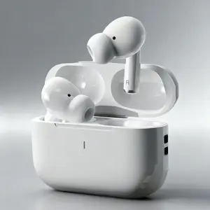 Hi-Fi Lossless Sound Bluetooth-compatible Earphones, Earbud, Noise Cancelling, Noise Cancellation, Low Latency Gaming Headphones, Music & Sports, Wireless Charging Case