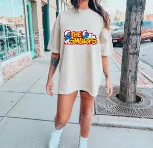 Smurfs Tshirt, Gargamel,Smurfette Shirt,Papa Smurf,Brainy Smurf,Gift Shirt Cartoon Tshirt,Hefty Smurf,Clumsy Smurf