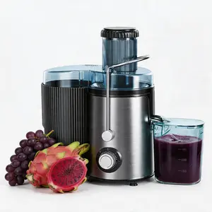 ALLTOU 500W Juicer Extractor, 2L Large Capacity Fruit & Vegetable Blender for Family, 75mm Wide Mouth Juicer with 600ML Cup, BPA-Free