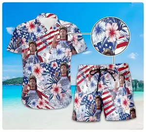 Joe Dirt Merica Hawaiian Shirt and Shorts, Joe Dirt 4th of July Hawaiian , Independence Day Hawaiian Shirt, 4th of July Hawaiian Shorts