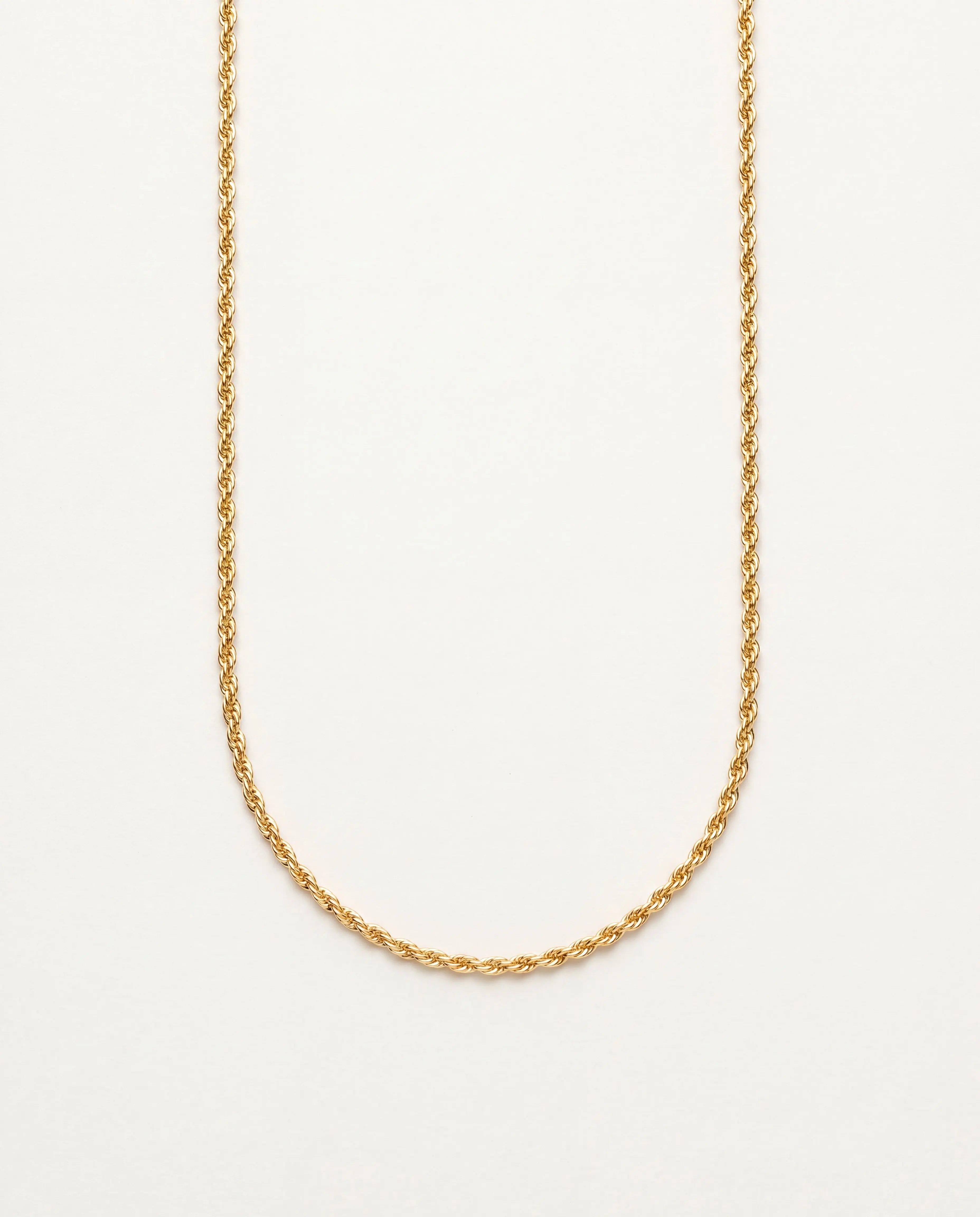 Gold Filled Rope Necklace | 1.8mm Chain in 16–30"