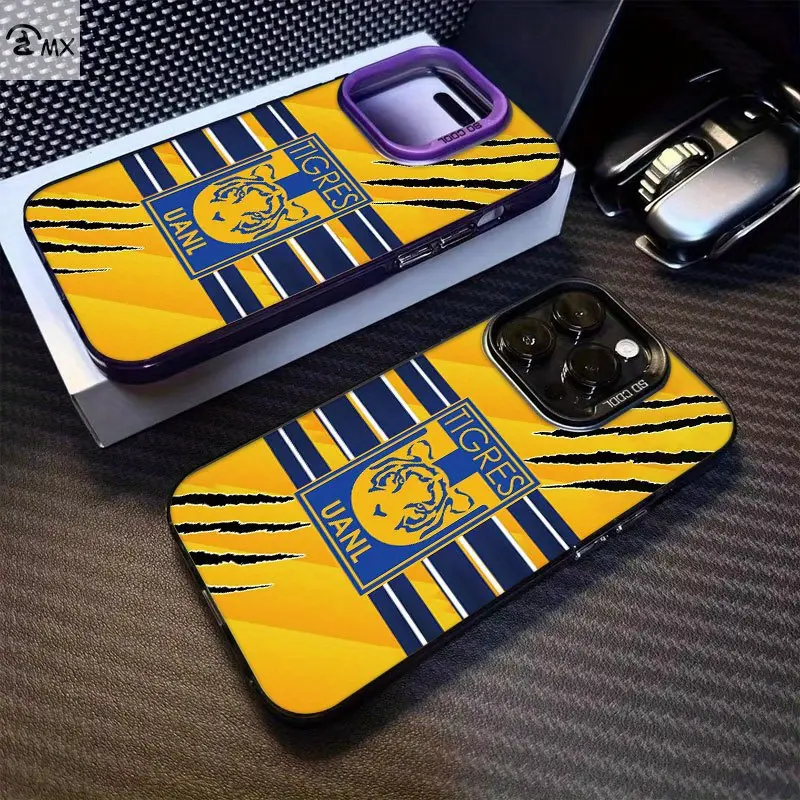 Tiger Team Emblem Background Claw Mark Yellow Blue Pattern Design for Iphone17, 16, 16Plus, 16Pro, 16Promax, 16E, for Iphone 15, 15Plus, 15Pro, 15Promax, 14, 14Plus, 14Pro, 14Promax, 13, 13Pro, 13Promax, 12, 12Pro, 12Promax, 11, 11Pro Max, 7, 8, X, XS, SE
